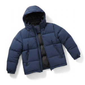 Men’s Premium Navy Blue Puffer Jacket - Lightweight & Warm
